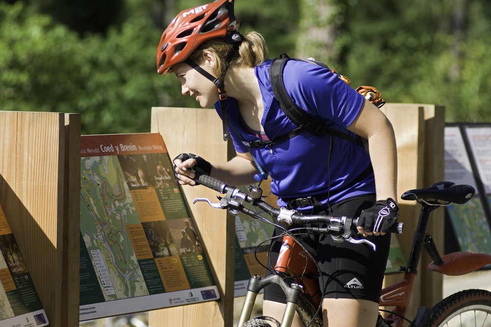 Mountain bike trails